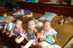 Caretakers struggle to raise abandoned children