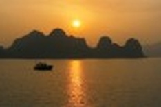 Crystalline waters shine in Ha Long Bay