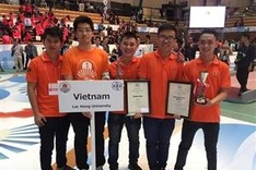Vietnam wins Asia-Pacific robot contest for sixth time