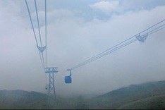 World-record setting cable car in Sapa-Fasipan
