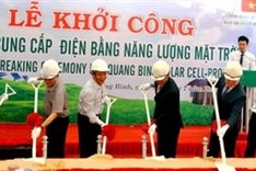Quang Binh: Solar power project to benefit remote areas