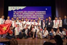 Vietnam wins eight gold medals at maths and science competition