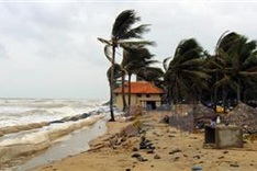 Storms forecasted to arrive early in the East Sea