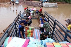 More aid from Vietnam reaches survivors of Lao dam collapse