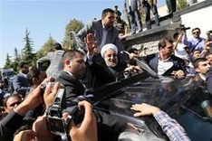 World powers set for nuclear talks with Rouhani's Iran