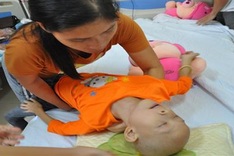 Little girl suffers cancer and heart disease