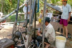 Over-exploitation depletes, pollutes Ca Mau water