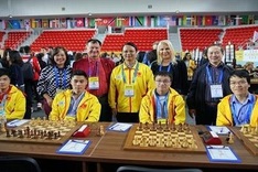 Vietnam’s teams tie with strong rivals at Chess Olympiad in Georgia