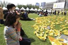 Civilian diver dies in South Korea ferry searches