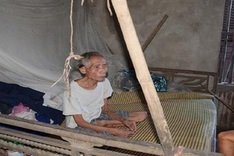 Old parents dedicated to mentally-ill children