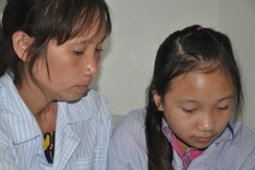 Ill mother and daughter call for help