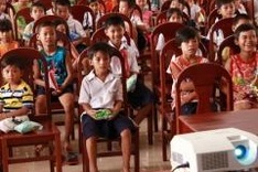 Students bring free movie screenings to poor kids