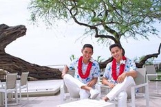Vietnamese actor hold same-sex wedding with US model