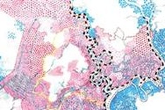 Modern art reflects on ruined world