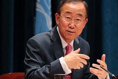 Ban scolds world powers on Syria as fighting rages