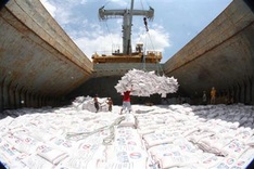 Rice exports drop to record low