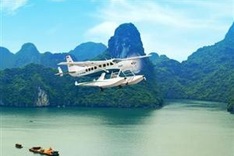 Seaplane tours to Ha Long serve 3,500 passengers in a year
