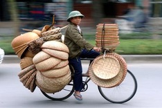 Images of Vietnamese bicycles