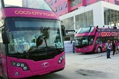 Open double-decker bus debuts in Da Nang