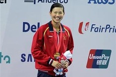 Vietnamese swimmer honoured by US magazine