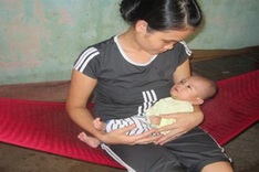 A poor couple seeks help to save twins