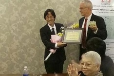 Japanese professor honoured for helping to preserve Nom script