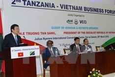 President attends Tanzania – Vietnam business forum