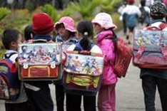 Primary students freed from heavy bags