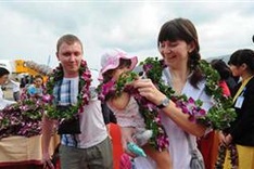 Phu Quoc island welcomes first Russian flight