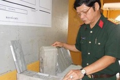 Making concrete from sea water and sand