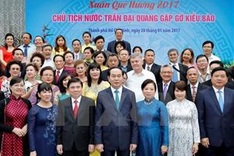 President Tran Dai Quang praises overseas Vietnamese’s contributions