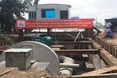 Pump to ease HCM City’s serious flooding