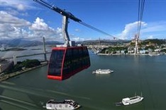 World’s largest cabin cable car system inaugurated in Quang Ninh