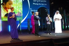 Vietnamese little girl wins prize at Dubai Film Fest