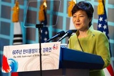 S. Korea stages largest military parade for a decade