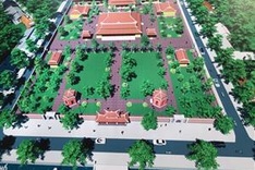 Former imperial city restores historic pagoda