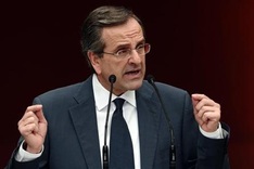 Greek conservative leader vows to cut taxes, waste