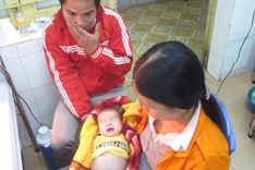 Poor couple struggles to care ill baby
