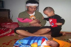 Poor man seeks community support to save new-born twins