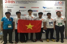 Vietnam students win two gold medals at International Informatics Olympiad