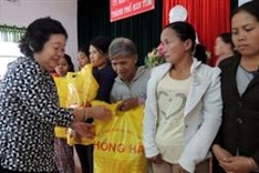 Gifts, scholarships presented to poor women and students