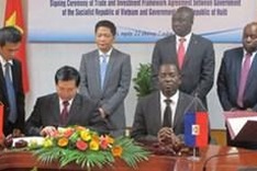Vietnam, Haiti ink trade, investment agreement