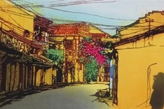 Vietnam through Japanese artist’s paintings
