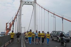 North-South marathon runners reach Hoi An
