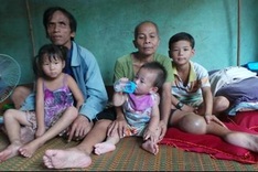 Poor ill woman strives to support family