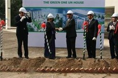 Green One UN House built in Vietnam