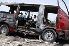 16 children die in Pakistan school bus fire