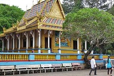 The typical architecture of Khmer pagodas