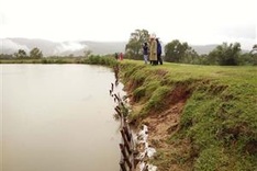 Hundreds of filled-up reservoirs in Vietnam at risk
