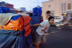Ben Thanh Night Market in colour
